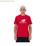 Կարճ թևքով սպորտային մարզաշապիկ New Balance LOGO MT41502 TRE կարմիր