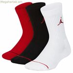 Սպորտային գուլպաներ Jordan JORDAN JUMPMAN WJ0010 R78 կարմիր, 3 զույգ