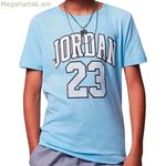 Մանկական կարճ թևքով մարզաշապիկ Nike JDB PRACTICE FLIGHT 95A088 B9F կապույտ