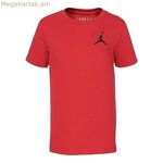 Մանկական կարճ թևքով մարզաշապիկ Nike JDB JUMPMAN AIR EMB 95A873 R78 կարմիր