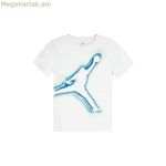 Jordan JDB AIR HEATMAP JUMPMAN HBR մանկական կարճ թևքով մարզաշապիկ SS 95D238 001 սպիտակ