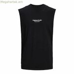 Տղամարդու անթև մարզաշապիկ Jack & Jones Jovesterbro սև