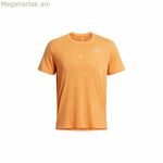 Տղամարդու կարճ թևքով մարզաշապիկ Under Armour-ի թողարկման մուգ նարնջագույն գույնով