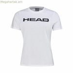 Կարճ թևքով սպորտային մարզաշապիկ Head Club Lucy White Tennis-ի համար