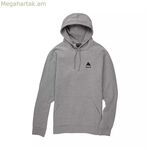 Տղամարդու վերնաշապիկ Burton Mountain Pullover Hoodie բաց մոխրագույն