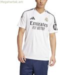 Տղամարդու կարճաթև ֆուտբոլային մարզաշապիկ Adidas Real Madrid 24/25 Home White