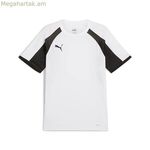 Տղամարդկանց կարճ թևքով ֆուտբոլային մարզաշապիկ Puma Individualliga Jersey սպիտակ