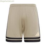 Ֆուտբոլային մարզական տաբատ մեծահասակների համար Adidas Squadra25 սպիտակ, բնական