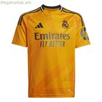 Մանկական կարճ թևքով ֆուտբոլային մարզաշապիկ Adidas Real A Jsy նարնջագույն