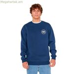 Տղամարդու սվիտեր առանց գլխարկի՝ Rip Curl Staple Crew կապույտ, մուգ կապույտ