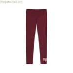 Սպորտային լեգինսներ երեխաների համար Puma Essentials 2 մուգ կարմիր