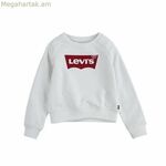 Մանկական սվիտեր Levi's KEY ITEM LOGO սպիտակ