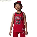Մանկական մայկա Jordan Jordan 23 կարմիր ջերսի