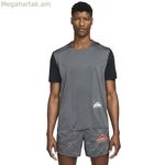 Տղամարդու կարճ թևքով մարզաշապիկ Nike Dri-FIT Rise 365 մուգ մոխրագույն