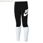 Սպորտային լեգինսներ երեխաների համար՝ Nike Sportswear Favorites սև