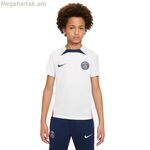 Մանկական կարճ թևքով ֆուտբոլային մարզաշապիկ Nike Paris Saint-Germain Strike White