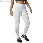 Կանացի սպորտային լեգինսներ New Balance Essentials Field Day սպիտակ