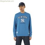Տղամարդու սվիտեր առանց գլխարկի New Era MLB Heritage New York Yankees M Կապույտ Կապույտ