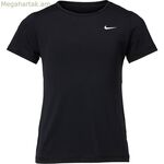 Մանկական կարճ թևքով մարզաշապիկ Nike, Nike Pro Sleeve սև