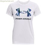 Տղամարդու կարճ թևքերով շապիկ Under Armour սպիտակ