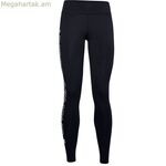 Կանացի սպորտային լեգինսներ Under Armour Favorite Wordmark Black