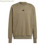 Տղամարդու սվիտեր առանց գլխարկի Adidas ZNE շագանակագույն