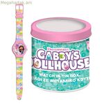 Մանկական ժամացույց Gabby's Dollhouse 000574089 - TIN BOX Ø 33 մմ