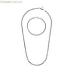 Վզնոցի և ապարանջանի հավաքածու One Jewels OAMN4103SS արծաթե