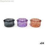 Մոխրաման՝ հարմարավետ ապակիով 11,4 x 11,4 x 7,4 սմ (24 հատ)