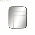 Պատի հայելի DKD Home Decor Սև Ոսկեգույն 45,5 x 7,5 x 55 սմ Վինտաժ