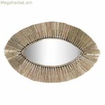 Պատի հայելի DKD Home Decor Natural Bali 54 x 3 x 34 սմ