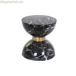 Կողքի սեղան DKD Home Decor 33 x 33 x 35 սմ սև երկաթ