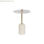 Կողքի սեղան DKD Home Decor Մոխրագույն երկաթե 40 x 40 x 56 սմ