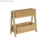Դարակ DKD Տան Դեկոր Փայտե Բամբուկե 27 x 12 x 25 սմ