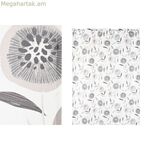 Վարագույր Home ESPRIT Ծաղիկներ Տպագրված 140 x 0,3 x 260 սմ