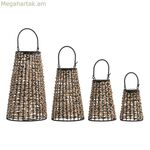 Արևային լամպ Home ESPRIT շագանակագույն սև 24 x 24 x 44 սմ (4)