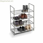 Կոշիկի դարակ Domopak Living Grey (58,5 x 28,5 x 70 սմ)
