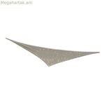 Shade Sail Grey 3 x 3 x 3 մ LED լամպ՝ արտաքին արևային ծածկով
