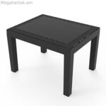 Կողքի սեղան IPAE Progarden Jack jac160an Անտրացիտ 59 x 46 x 40 սմ