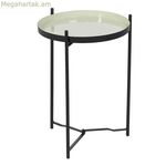 Կողային սեղան 35,5 x 35,5 x 50,5 սմ Սև կանաչ երկաթ
