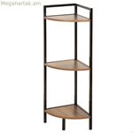 Դարակներ Max Home սև երկաթյա MDF փայտե 24 x 80 x 24 սմ