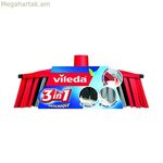 Վրձին Vileda 142156 Սև Կարմիր Մոխրագույն Պլաստիկ (1 հատ)