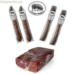 Iberian Cebo Ham, Chorizo and Salchichón Set Linaje Negro 8 կգ Iberian Salchichón Extra x 2 Iberian Chorizo Extra x 2