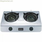 Գազօջախ Orbegozo FO2700 չժանգոտվող պողպատ (2 վառարան) սև