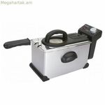 Խորը յուղով տապակիչ Mx Onda Mx-fr2127 սև 2300 Վտ 3 լ