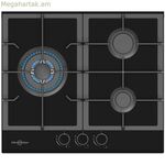 Ինդուկցիոն տաքացվող վառարան Vitrokitchen CG630NB 58 սմ
