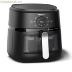Philips NA231/00 օդային տապակիչ 1700 Վտ 6,2 Լ Սև/Արծաթագույն