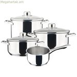 Խոհանոցային սպասք Magefesa DUX7PCS արծաթագույն 7 հատ