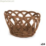 Հացի զամբյուղ My Bar RATTAN պոլիպրոպիլենից, շրջանաձև 15 x 8 սմ (24 հատ)