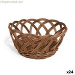 Հացի զամբյուղ My Bar RATTAN պոլիպրոպիլենից, շրջանաձև 24 x 8 սմ (24 հատ)